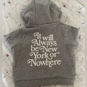 NYON New York or Nowhere Baby Zip Up Hoodie